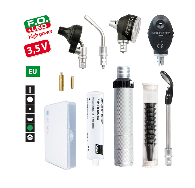 Диагностический набор KaWe COMBILIGHT F.O.30 LED / E36 3,5 В
