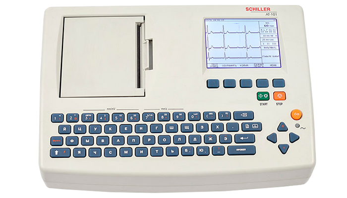 Переносной электрокардиограф SCHILLER CARDIOVIT AT-101