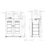 Холодильники фармацевтические PHCbi MPR-1412-PE, MPR-1412R-PE