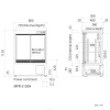 Холодильник фармацевтический с двумя остекленными дверями PHCbi MPR-S150H ECO
