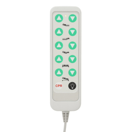 Med-Mos DB-2 (MЕ-4059П-02) 7 функций со встроенными панелями управления в боковых ограждениях